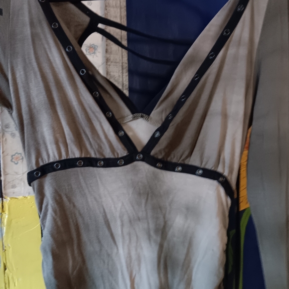 Salvage Stunning Long sleeved Lace-Up Dress. S/M But Is Super Stretchy. - Picture 2 of 7